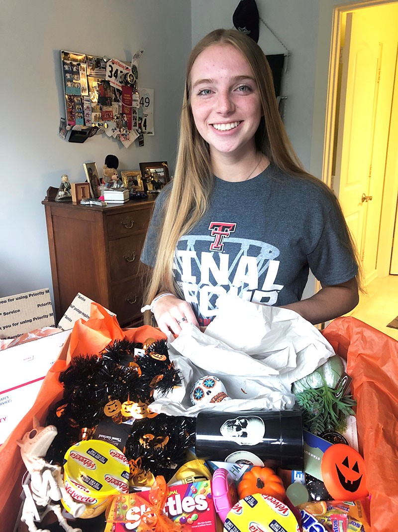 Halloween care packages 2024 for college students