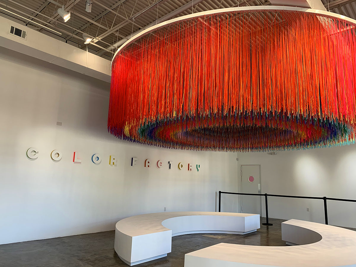 Color Factory Brings Total Sensory Experience to Houston The Buzz