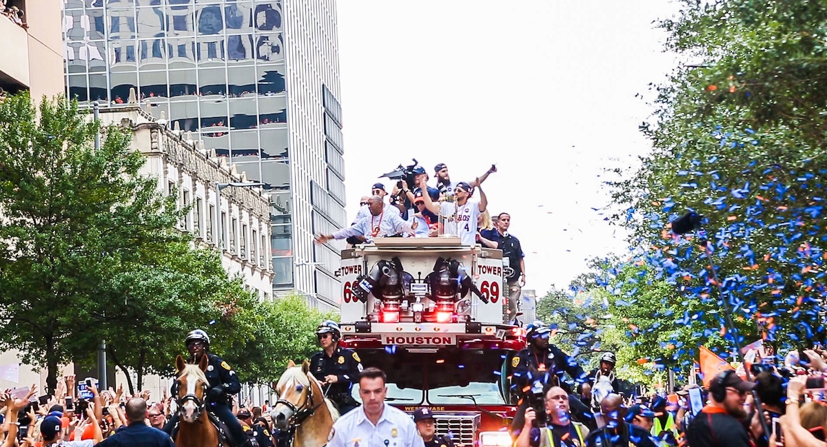 Houston Celebrates World Series Win With Parade Through Downtown Monday –  NBC 5 Dallas-Fort Worth