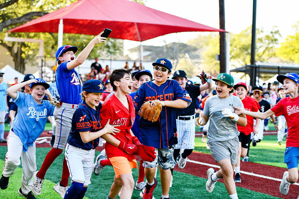 Opening Day on Bellaire Little League's New Field