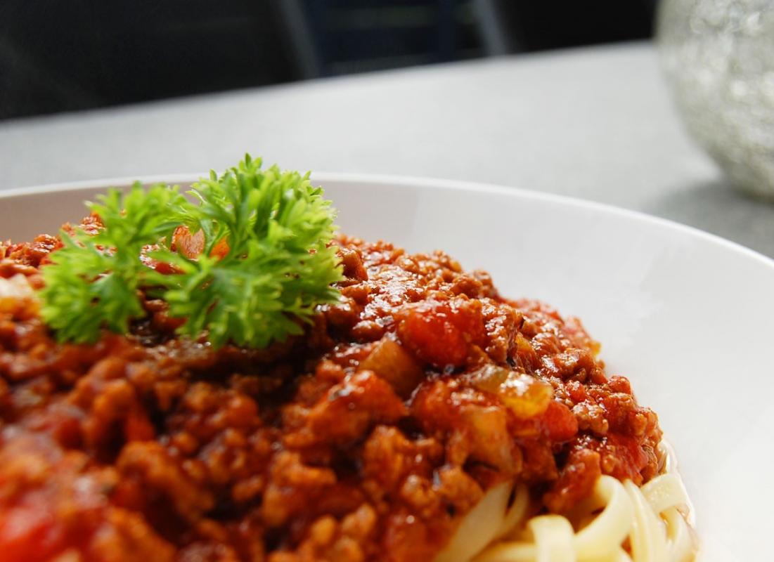 Monica Pope's Bolognese with Hand-Cut Egg Noodles (. Spaetzle) | The  Buzz Magazines