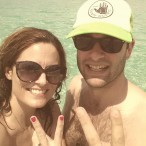 Buzz Associate Editor Annie McQueen celebrates with husband Tyler on their recent “babymoon.”