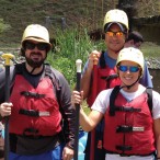 Whitewater rafting