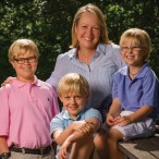 Michael, Mack, Brooke and William Halverson