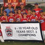 The Post Oak Little League (POLL) 10-year-old All Stars