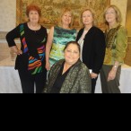 Susan Crowley, Jodie Beivel, Kim Vidor, Susan Patterson and (front) Marilyn McDowell