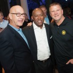 Texas Sen. John Whitmire, Mayor Sylvester Turner, Tilman Fertitta