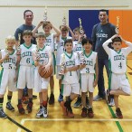The Spring Branch-Memorial Sports Association 7/8 boys basketball Memorial Drive Elementary team