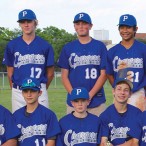 The Pin Oak Middle School baseball team