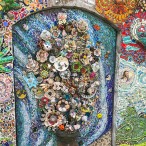 Flower and tree mosaic