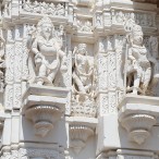 Carvings at the temple