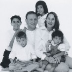 Sylvia and Randall Walker, with Alex, Anna, Alan, and Abby