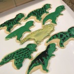 Dinosaur cookies