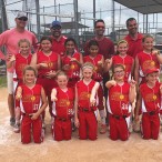 10U White Heat softball team