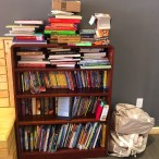 Bookshelf at Juju Cup