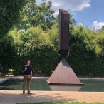 Broken Obelisk outside Rothko