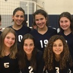 Emery/Weiner School’s eighth-grade volleyball A-team