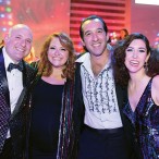 Luis Gomar, Stacy Soefer Gomar, Adam Funk and Caroline Rosen Funk