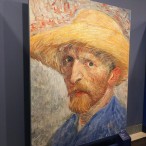 Self-Portrait with a Straw Hat