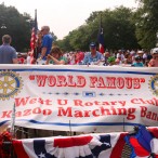 The West U Rotary Club Kazoo Marching Band