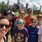 Bike ride along Allen Parkway