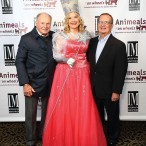 Don Sanders, event chair M.A. Shute and honoree Fred Marshall