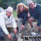 Carol Russell, Carol Phillips and Richard Phillips