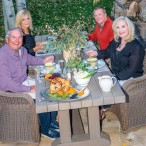 Tom Haber, Bobbie Alexander, Ken Alexander and Penny Haber