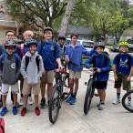 Boys with bikes