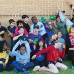 Mark Twain Elementary School fifth graders