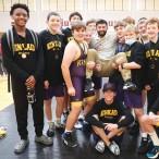 Kinkaid middle-school wrestling team