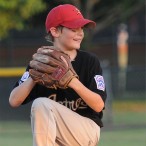 Little League pitcher