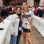 Astros fans standing