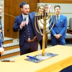 Alex Bregman at Congregation Beth Yeshurun