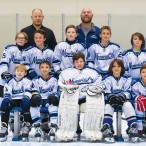Memorial 10U ice hockey team