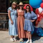 Leigh Williams, Leanne Gotcher, and Amanda Savoie