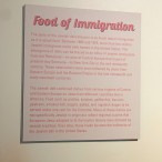 Food of immigration