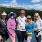 Sharon Maloney, Joan Lebow, Lili Rubin, Sharon Brier, and Cynthia Mills