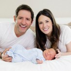 Austin and Ali Hoffman with baby Ryder Sky
