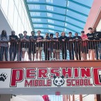 Pershing Middle School Pandas baseball team