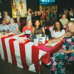 Hao and Rebekah Le, Michelle Cox, Lynn Nazareth, Helen Alfa, and Kelly Drakey