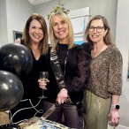 Frances Rubin, Sue Feinberg, and Tracy Jakob