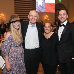 Elizabeth McIngvale-Mackey, “Mattress Mack” Jim McIngvale, Linda McIngvale, and Matt Mackey