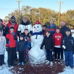 Bellaire Little League players and parents
