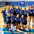 Pin Oak Middle School girls eighth-grade volleyball team