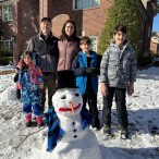 West U family snowman
