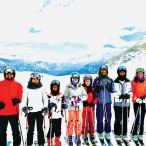 Raj, Sruba De, Asher, and Siona Guharoy, Ozzie Bloom, Kai Guharoy, Oliver, Sara, Jeff and Owen Bloom