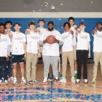 Mikael Virani, Aidan Luckett, Jayden Camacho, Adam Savoie, Smith Rogers, Dean Morris, Coach Astaire Carter, Standford Jones, Mykai Byrd, Mason Boynton, Truitt Wynn, Patrick Glover, Romello King