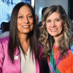 Shubhra Endley and Amanda Schmitt