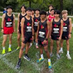 Bellaire's Varsity Boys cross country team